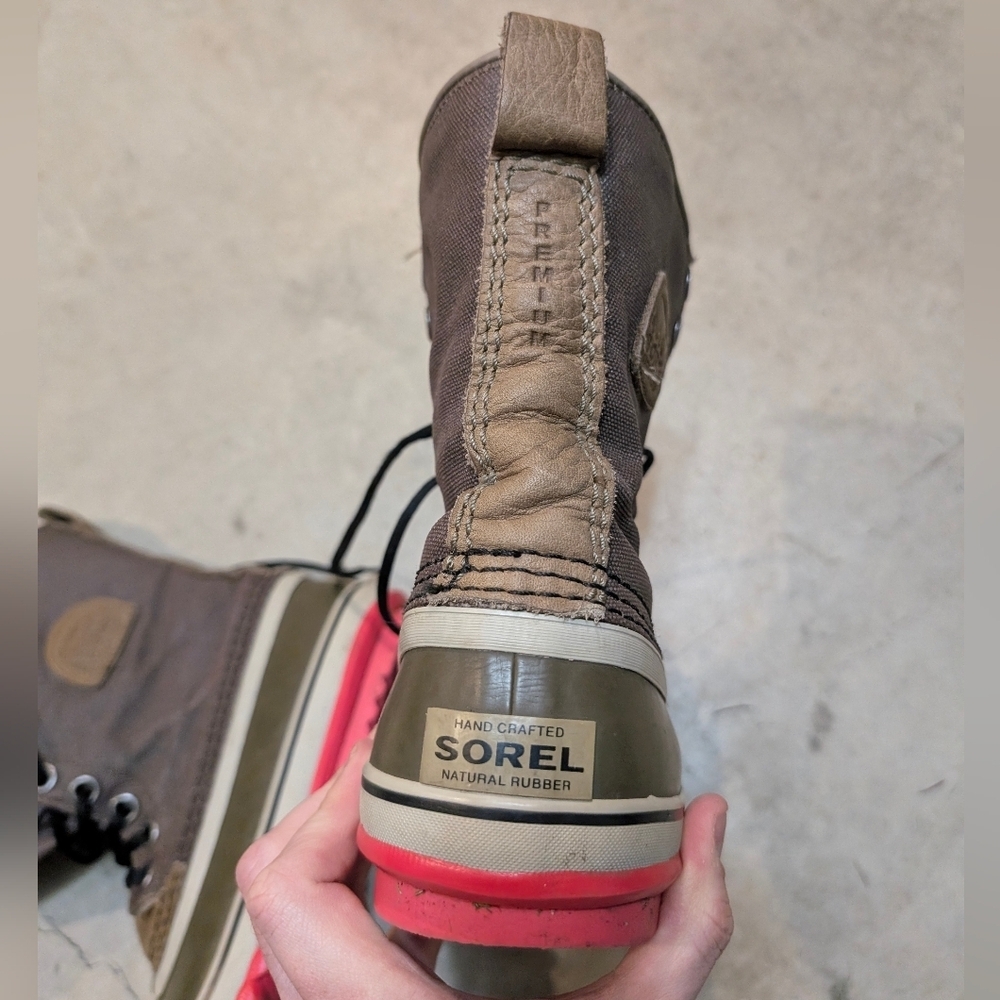 Sorel 1964 Premium CVS NL1717 Boots Women's 8 Lace Up - Picture 9 of 9
